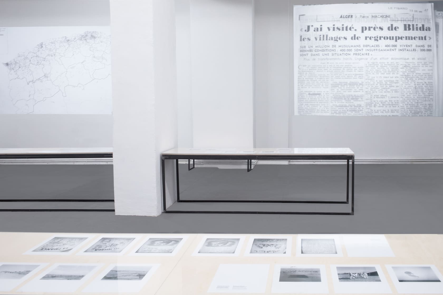 Discreet Violence at Archive Kabinett installation