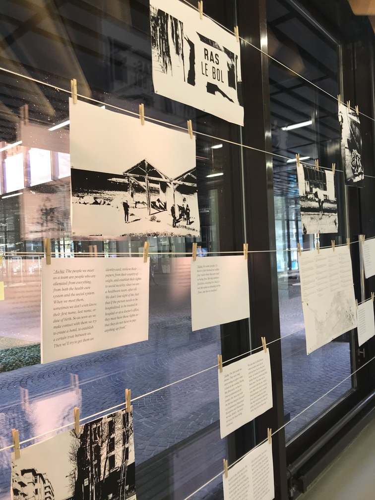 Unhoused installation view